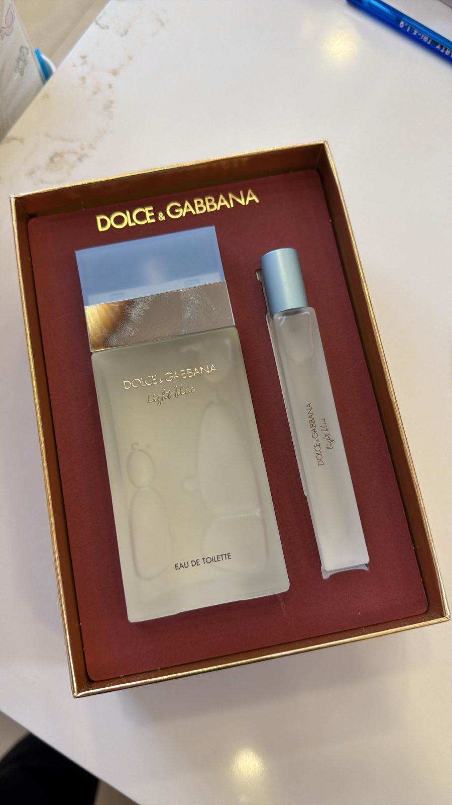 PERFUME SET LIGTH BLUE